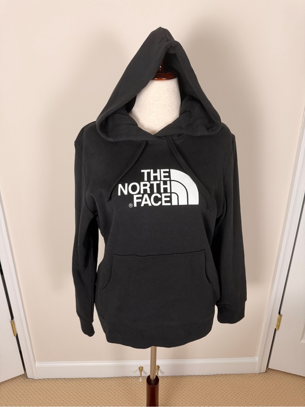 The North Face Black Logo Hoodie Women’s XL